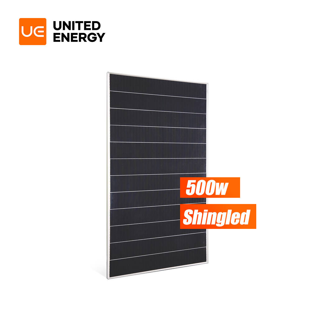Shingled Solar Power Panel 500Watt 500W Mono Overlap Solar Module