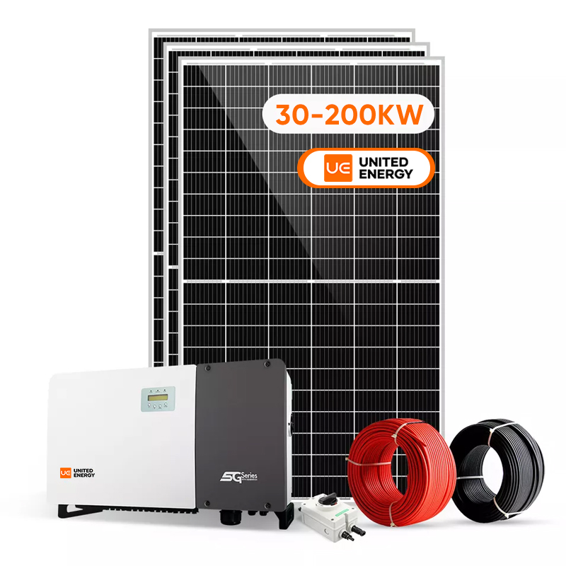 Commercial and Industrial Use On Grid Solar Power System 30KW 50KW 100KW 150KW 200KW