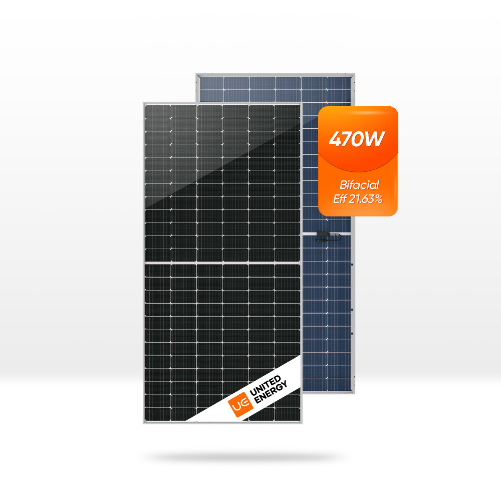 Bifacial 450W 460W 470W Solar Panel Mono Perc Solar Module With TUV UL Certificate