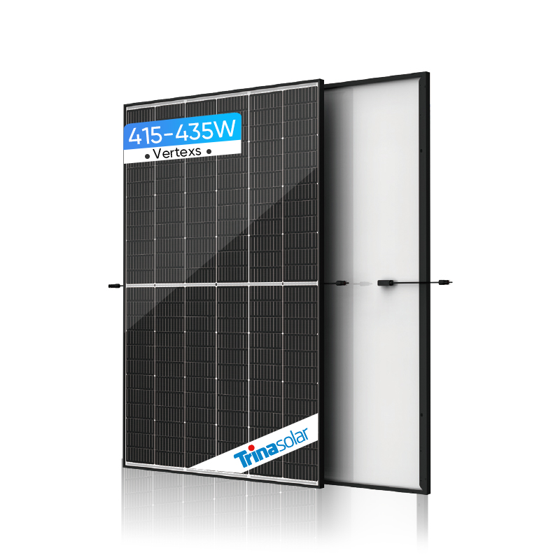 Trina Solar Panel 420w 425w Black Frame Panels 430w 435w For Roof Use