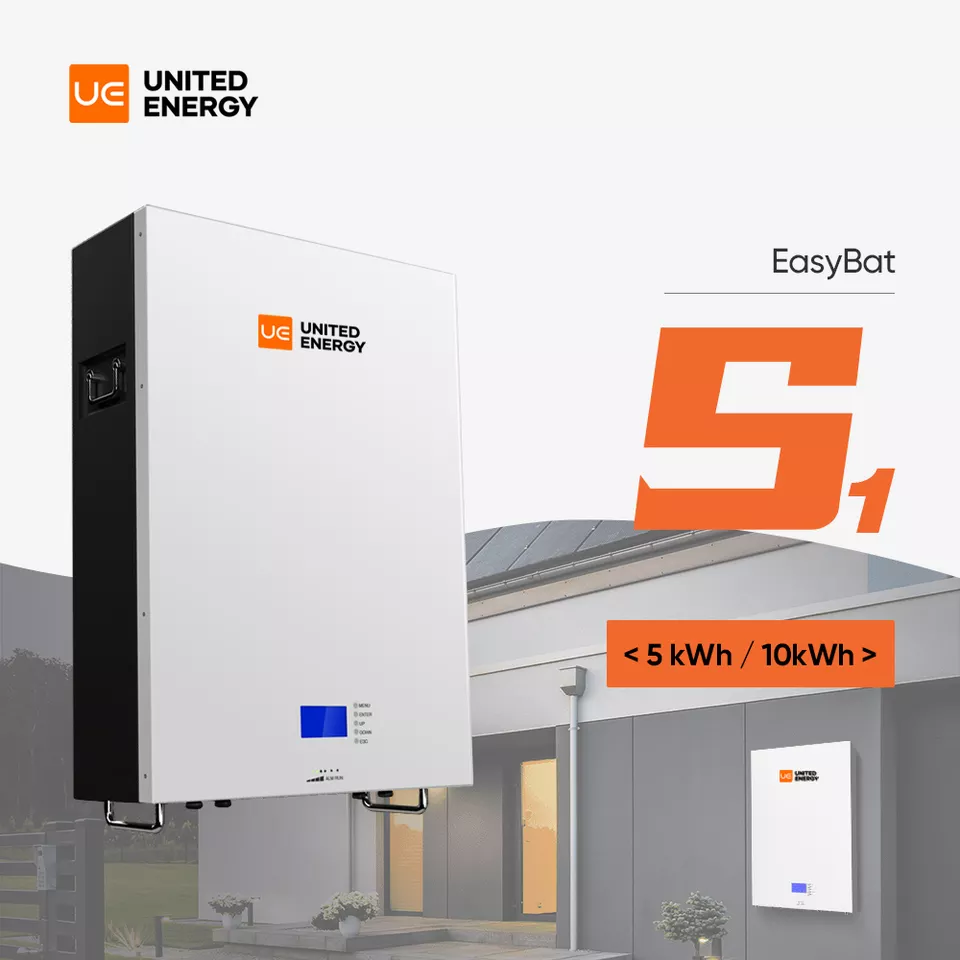 United Energy Powerwall Lithium Battery 48 Volts 100Ah 200Ah 5Kwh 10Kwh