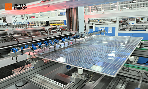 solar module Back-sheet Cutting & Laying